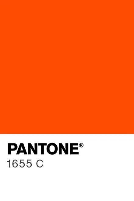 Orange 1665C color swatch