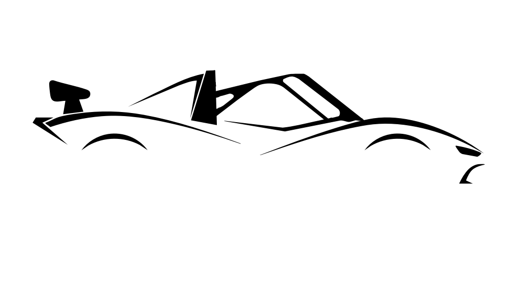 Rush SR silhouette, trident roll bar